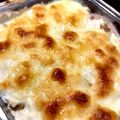 yuri827's cooksnap of when they made ホワイトソース不要 豆腐でエビグラタン♪.