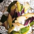 バンビ1street's cooksnap of when they made 魚焼きグリルで！激甘ネギのオーブン焼き！.