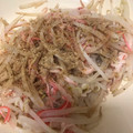 みりん調味料's cooksnap of when they made えーと、もやしとカニカマとネギの和風炒め.