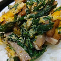 いなみよょよん's cooksnap of when they made 春菊と納豆の甘辛卵とじ.