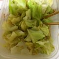 popokotoririko's cooksnap of when they made レンジで簡単✿キャベツのおかかポン酢.