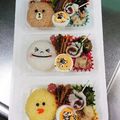 めいめい☆☆☆'s cooksnap of when they made キャラ弁LINEムーン.ブラウン.サリー.