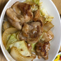 クックE32IJ4☆'s cooksnap of when they made 鶏もも肉とキャベツの塩だれ炒め.