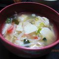まねきねこにゃん's cooksnap of when they made 我が家の定番☆豆腐中華スープ.