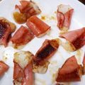 ﾍﾞﾋﾞよしﾏﾏ's cooksnap of when they made ✽お餅が残ったら！ベーコン巻き✽.