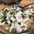 hideTNK's cooksnap of when they made 豆苗とツナ、豆腐のサラダ.