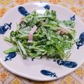 hitomi♪＊'s cooksnap of when they made 大好き♪水菜サラダ(マヨバージョン).