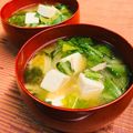 島子☆'s cooksnap of when they made 簡単！小松菜ツナ豆腐のお味噌汁.