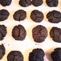 クックAFNUGC☆'s cooksnap of when they made ❤️☺️竹炭クッキー☺️❤️.
