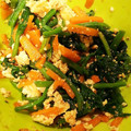 にゃんぴぴ★'s cooksnap of when they made ほうれん草の白和え♡♡.