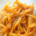azuazu♡'s cooksnap of when they made やみつき！大根の皮で旨辛コチジャン炒め.
