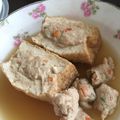 はるかなみ's cooksnap of when they made 体がポカポカ温まる♪「厚揚げの肉詰め」.