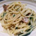 こじま･ジョフロワ's cooksnap of when they made ランチにクリームパスタ♡.