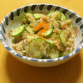 もんしゅしゅ's cooksnap of when they made きゅうりとカニの酢のもの.