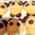lady3's cooksnap of when they made かわいいでしょ♡パンダクッキー.