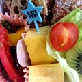 kpえもん♪'s cooksnap of when they made お弁当にだし巻きピンチョス.