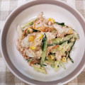 4児男子母さんの台所's cooksnap of when they made ちくわと胡瓜のツナマヨ和え.