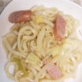 4児男子母さんの台所's cooksnap of when they made ダシダで、旨味たっぷり焼きうどん.