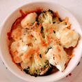 payaちゃん's cooksnap of when they made ブロッコリーとカリフラワーのチーズ焼き.