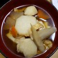 tetu＆natu's cooksnap of when they made ✿ちくわぶ入り根菜汁✿.