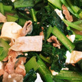 gen0824's cooksnap of when they made 取り分け簡単☆小松菜と豚肉と豆腐炒め♪.