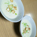 えるもlove's cooksnap of when they made ジャガイモと白ネギのポタージュ.