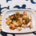 ﾁｲﾁｬﾝﾏﾏ's cooksnap of when they made ♪鶏と葱のシンプル炒め♪.