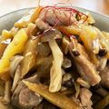 ヒロたんw's cooksnap of when they made ヤーコンと鶏肉の梅肉おかか炒め.
