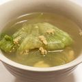 砂糖たまご's cooksnap of when they made 丸ごとレタスを食べるスープ.