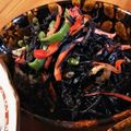 低カロ探検隊's cooksnap of when they made 簡単♪豚肉ひじきピーマンのうまうま炒め煮.