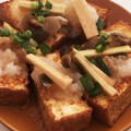 seacomet's cooksnap of when they made ＊厚揚げのおろしのせ♡フライパンで簡単＊.