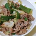 サイタブリア's cooksnap of when they made 豚肉とピーマン、キャベツの甘味噌炒め.
