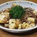 野菜係's cooksnap of when they made 焼き豆腐のねぎバルサミコソース♪.