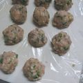 みぴぴ☆'s cooksnap of when they made ふんわり柔らかい鶏団子★作り置き保存.