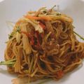 えみ_____'s cooksnap of when they made 余った麺で☆簡単！明太子焼きそば♪.