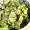 てんちゃ☆彡's cooksnap of when they made きゅうりのツナマヨアマニ油和え＊.