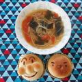 pitachan1's cooksnap of when they made トマトのそうめん離乳食.