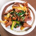 ☆さっちん＠'s cooksnap of when they made こてっちゃん風！もつ焼♡.