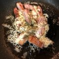 kazuuojp's cooksnap of when they made 簡単☆おつまみ☆ベーコンの粉チ炒め.