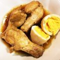 クックMA37UT☆'s cooksnap of when they made 鶏手羽元と半熟卵のポン酢煮.