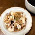 cocoroママン's cooksnap of when they made 簡単！やりいかと玉ねぎのにんにく炒め.