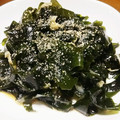 めげさん's cooksnap of when they made 作り置き☆長ネギとわかめのピリ辛ナムル.