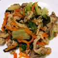 ☆あいちゃんちゃん☆'s cooksnap of when they made 早っ！超シンプル！ロメインレタス豚肉炒め.