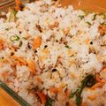 ribeka's cooksnap of when they made 干物の混ぜ寿司.