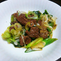 ひなたのねこやなぎ's cooksnap of when they made 牛肉と長ネギの炒め物.