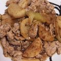 Mariyuyuki's cooksnap of when they made 長芋と豚肉のポン酢炒め.