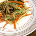 ひんけつママ's cooksnap of when they made 水菜と人参のおひたし.