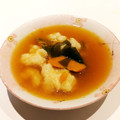 旦那は皿洗い's cooksnap of when they made かぼちゃ入れてみて！味噌仕立てすいとん♪.
