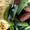 komasan♪'s cooksnap of when they made 朝食に✿小松菜とウィンナーのコンソメ炒め.