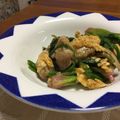 Roccatine's cooksnap of when they made 鶏肉とほうれん草のオイスターソース炒め.